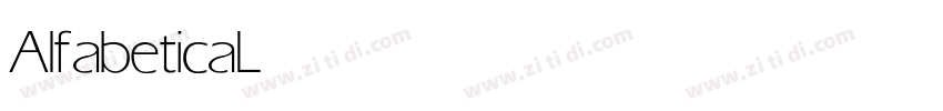 Alfabetica Light字体转换 Alfabetica Light字体转换